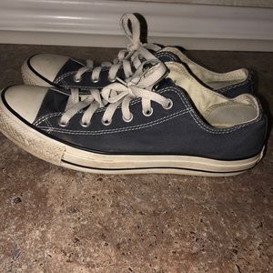 Navy Blue Converse